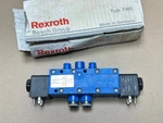 Rexroth Aventics 740 5/4-WAY Pneumatic Directional Solenoid Valve 24VDC. Fixed Price $273.99.