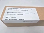 Manitowoc K00337 Legacy Ar-pre Replacement Cartidge New Open Box See Desc.. Fixed Price $49.95.