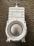 Valterra 4" Pvc Gate Valve Slip/hub Fittings With Stainless Steel Paddle. Fixed Price $132.29.
