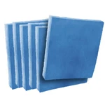 (6 Pack) Blue / White Polyester Air Filter Pads - Choose Size. Fixed Price $48.30.