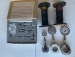 Red Valve & Onyx Pinch Sleeves,pressure Sensor Cut-aways W/ Gages. 6 Items. Fixed Price $159.00.