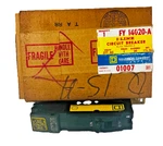 Square D Line Circuit Breaker Fy 14020-A 20A, 277VAC Pole Al/cu Terminals. Fixed Price $39.75.