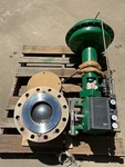 Fisher 8" V300 Vee-ball Control Valve With 1052 Size 60 Actuator 3610J. Fixed Price $7800.00.