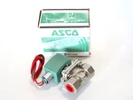 1/2" Asco Stainless Steel 8210G087V 2W Nc 120/60 Solenoid Valve Nib. Fixed Price $450.00.