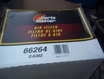 Air Filter-vin: X Parts Master 66264. Fixed Price $11.49.