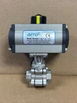 New Svf Flow Controls AERO2 A2S-20-10-V Pneumatic Actuator Valve 1/2 120PSI. Fixed Price $550.00.