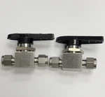 (2) Swagelok SS-43GS4-SC11 Manual Ball Valve 316 1/4 In Npt 3000 Psig. Fixed Price $50.00.