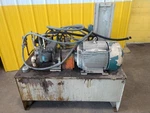 20 Hp Oilgear / Reliance Model #PVW2SLSAYCNNN Pump & Hydraulic Power Unit: Stock. Fixed Price $3950.00.