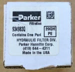 Parker Hydraulic Filter Element: 938283Q, 0330R010BN4HC, Fiberglass. Fixed Price $65.00.