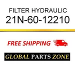 21N-60-12210 Filter, Hydraulic 21N6012210 Fits Komatsu. Fixed Price $110.44.