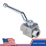 3WAY High Pressure Ball Valve 3/8 Inch Npt Female Hydraulic. Fixed Price $34.00.