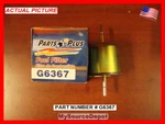 1991,2011,F-250,MOUNTAINEER,NAVIGATOR,F-550 Super DUTY,G6367,ENGINE Fuel Filter. Fixed Price $20.02.