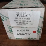 New Old Stock! Sullair 470-MPH Replacement Filter 250024-428 50-105-2650. Fixed Price $49.00.