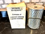 Vickers 923070 Filter Element Kit W/gasket. Fixed Price $19.99.