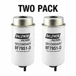 Pack Of 2 Fuel Water Separator Filter Baldwin BF7951-D. Fixed Price $54.90.