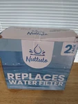 Nuttuto Water Filter Replacements X 2. Fixed Price $25.00.