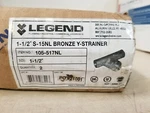 (box Of 2) Legend 105-517NL Inch Swt S-15 No Lead Bronze Y-strainer. Fixed Price $114.95.