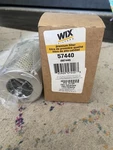 Wix Filters 57440 Cartridge Hydraulic Metal Canister. Fixed Price $67.50.