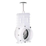 Valterra 4" Pvc Gate Valve Slip/hub Fittings With Stainless Steel Paddle For. Fixed Price $122.76.