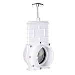 Valterra 4" Pvc Gate Valve, Slip/hub Fittings With Stainless Steel Paddle For.... Fixed Price $117.94.