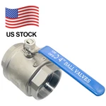 4" Inch Ball Valve 316 Stainless Steel Npt Full Port 1000 Wog For Water Oil. Fixed Price $84.99.