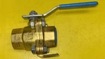 Jamesbury 3/4 21-1136-TT0 Series 2000 Clincher Standard Ball Valve, 600W, Brass. Fixed Price $49.99.