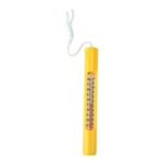 Northlight 6.75" Yellow Round Swimming Pool Thermometer With White Cord. Fixed Price $9.49.