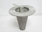 240985 New-no Box; Mfg- 176929 Strainer Basket; 4"; SS-304;#40 Mesh. Fixed Price $93.71.