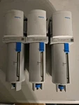 Festo MS6-LF-1/2 Compressed Air Filter Qty 3. Fixed Price $49.00.