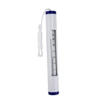 Northlight 6.75" White And Blue Round Swimming Pool Thermometer With Cord. Fixed Price $9.49.