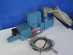 Netstal Moog D661Z2743H P80HXAPFNEA2 Hydraulic Valve With Cables. Fixed Price $1980.00.