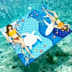 Sunlite Sports Giant Water Mattress Float And Inflatable Raft, For Swimming Pool. Fixed Price $31.99.