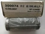 Internormen Part Number: 300074 Hydraulic Filter Element. Fixed Price $55.00.