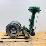 Fisher 14 V150 Vee-ball Control Valve 1052 Size 60 Actuator And Dvc Positioner. Fixed Price $18250.00.