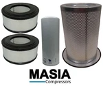 Filter Kit For Ssr EP-200 Compressors. Includes: 39708466 (2) 39911615, 23545841. Fixed Price $861.35.