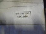 Ufi Filter, Spin-on Hydraulic ESF22NFC, 12UM Abs ES71. Fixed Price $74.99.