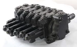 New 34FQ-02600 Hyundai Construction 5-SPOOL Hydraulic Control Valve Husco # 6000. Fixed Price $3850.00.