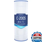 Grefilt C200S Pool Filter Cartridge Compatible Hayward CS200E CX200XRE Replaces. Fixed Price $182.57.