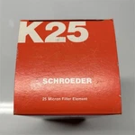 Schroeder K25 Micron Wire Mesh Filter Element Hydraulic Cartridge. Fixed Price $10.00.