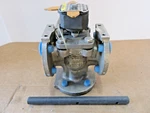 1" Xomox Tufline 037 CF8M/PTFE CL150 Flanged Three Way Plug Valve W/ Handle New. Fixed Price $800.00.