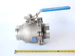 Shurjoint SJ-600 4" Grooved Stainless Steel Ball Valve CF8M With Lever Handle. Fixed Price $975.00.