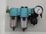 Wilkerson R16-02-000 A, M16-02-FU0B,F16-02-000 Air Pressure Regulator W/ Coalesc. Fixed Price $177.57.