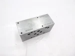 Parker Hannifin 1830032 Hydraulic Steel Valve Manifold 3-3/4" X 1-3/4". Fixed Price $54.99.