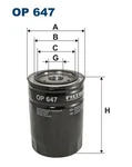 For Filtron Op 647 Oil Filter. Fixed Price $14.87.