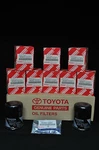 90915-YZZF1, Qty 10, Toyota Oil Filters With Drain Plug Gaskets. Fixed Price $56.69.