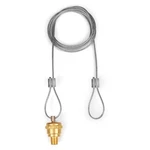 Air Tank Drain Valve Plug Fitting 1/4" Npt With 60" Cable. Fixed Price $14.25.
